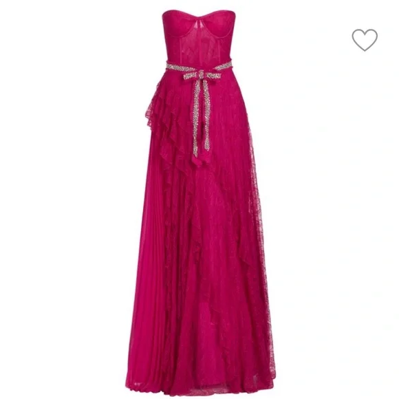 ALICE + OLIVIA
Bree Draped Lace Gown - Picture 3 of 5